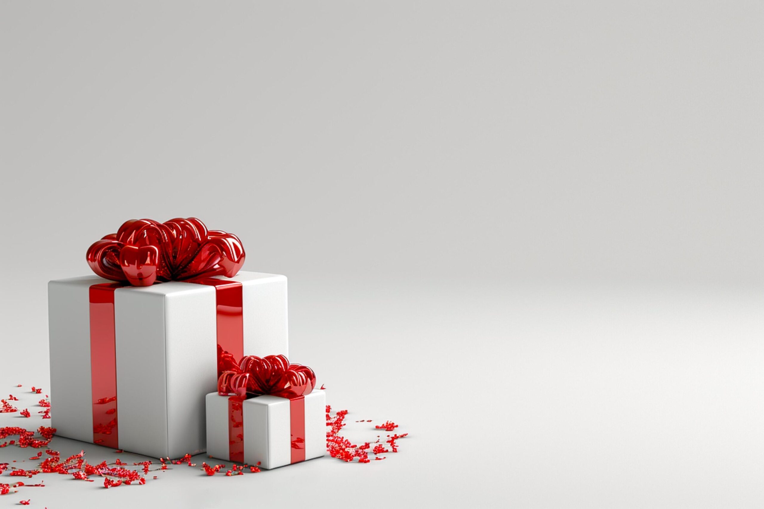 Ai-generated-love-in-a-box-3d-red-heart-gift-box-ribbon-top-view-elegance-ai-generated-free-photo