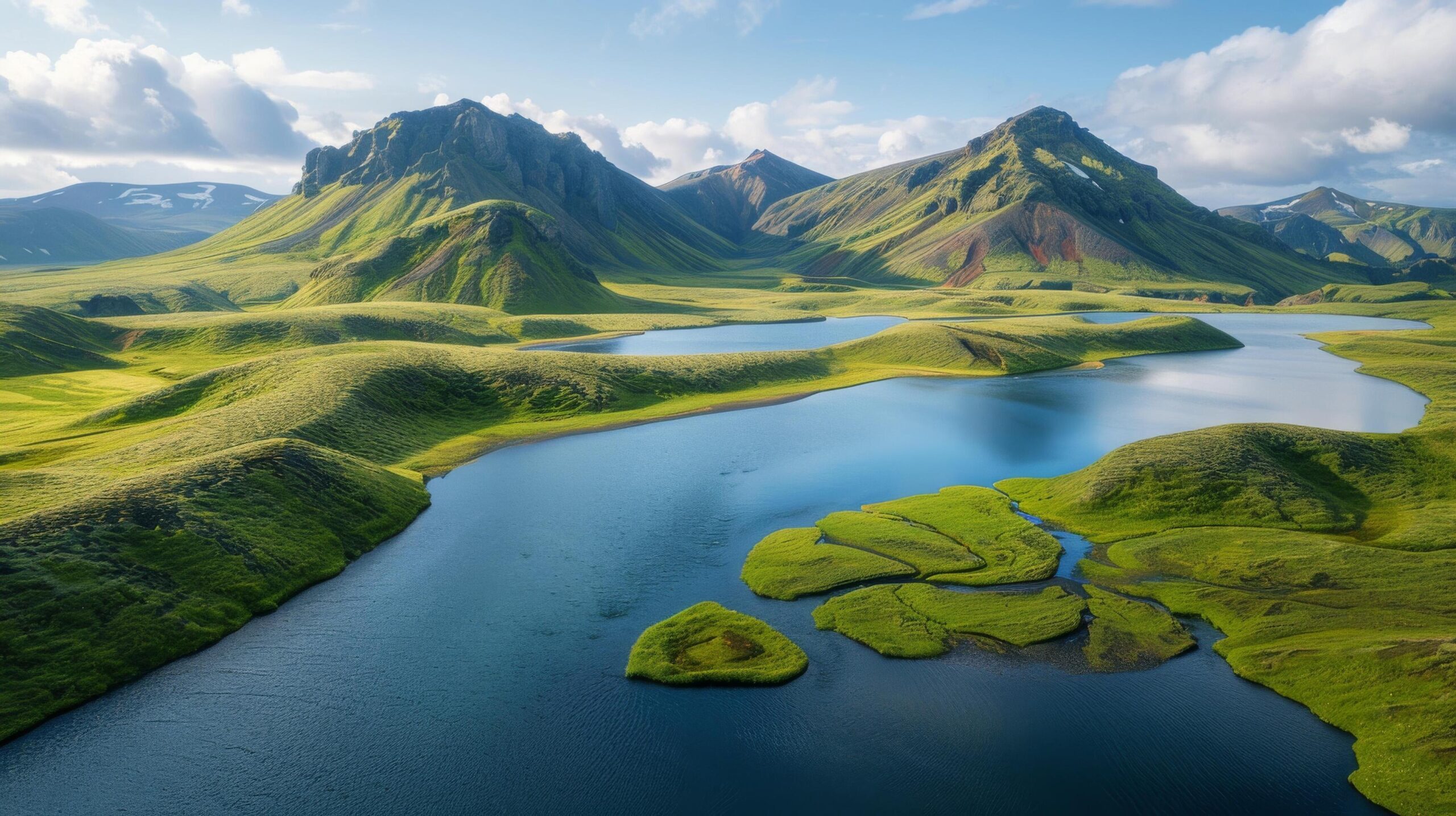 Ai-generated-majestic-mountain-lake-free-photo