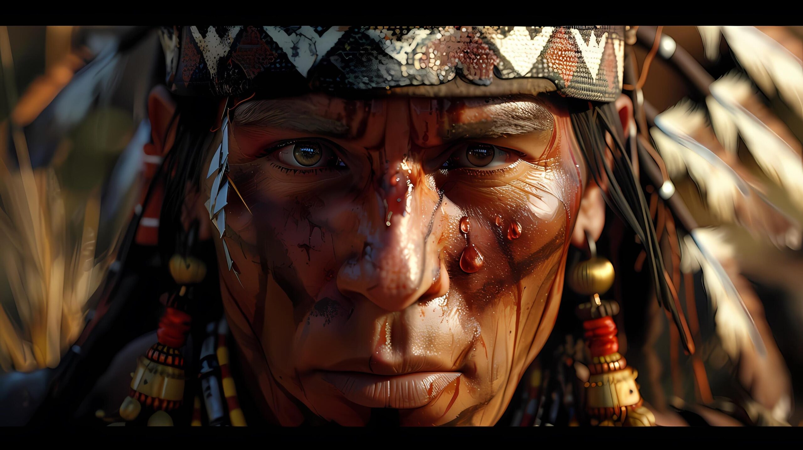 Ai-generated-native-american-refers-to-the-indigenous-tribes-in-america-free-photo