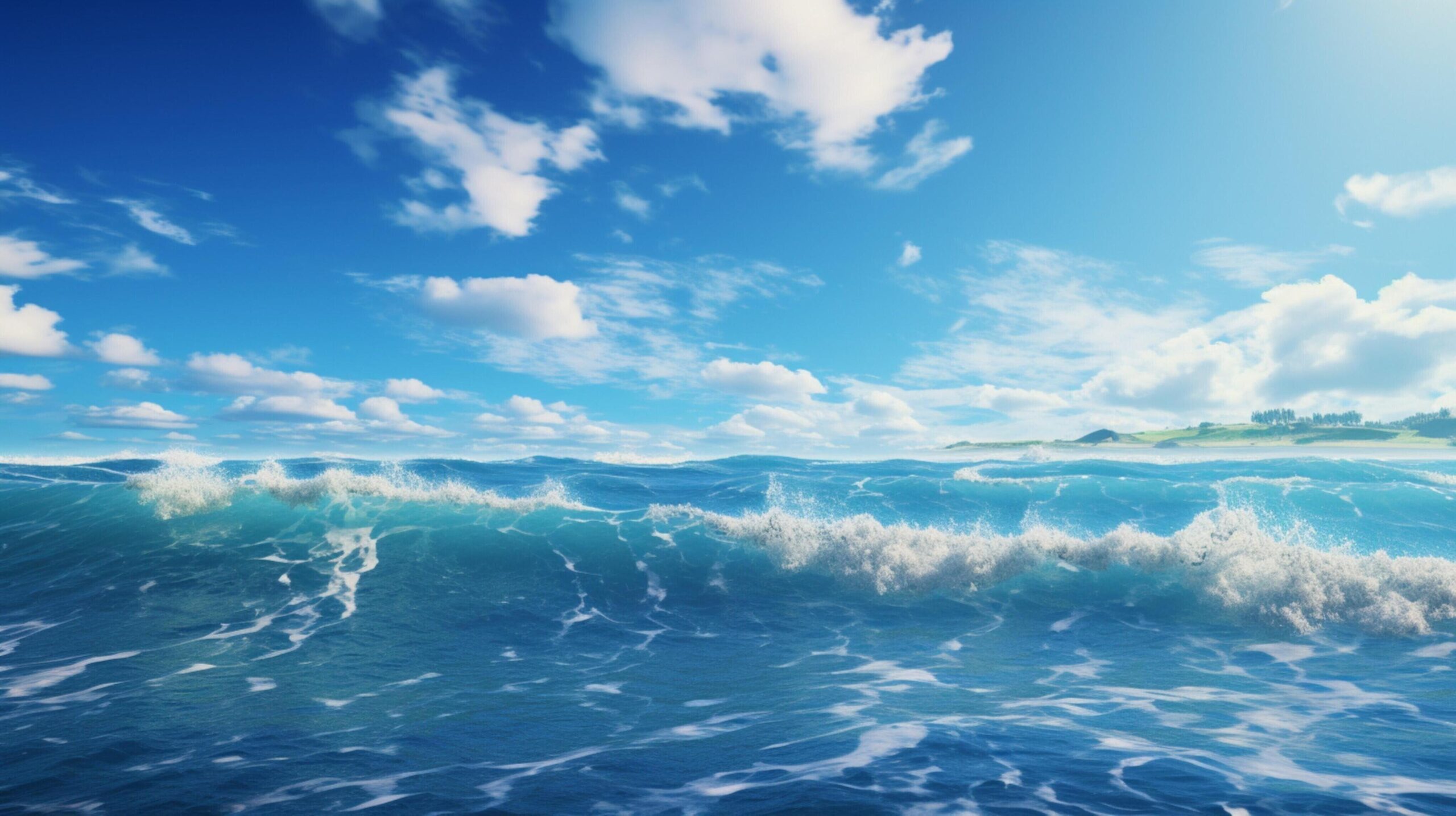 Ai-generated-ocean-watersports-background-free-photo