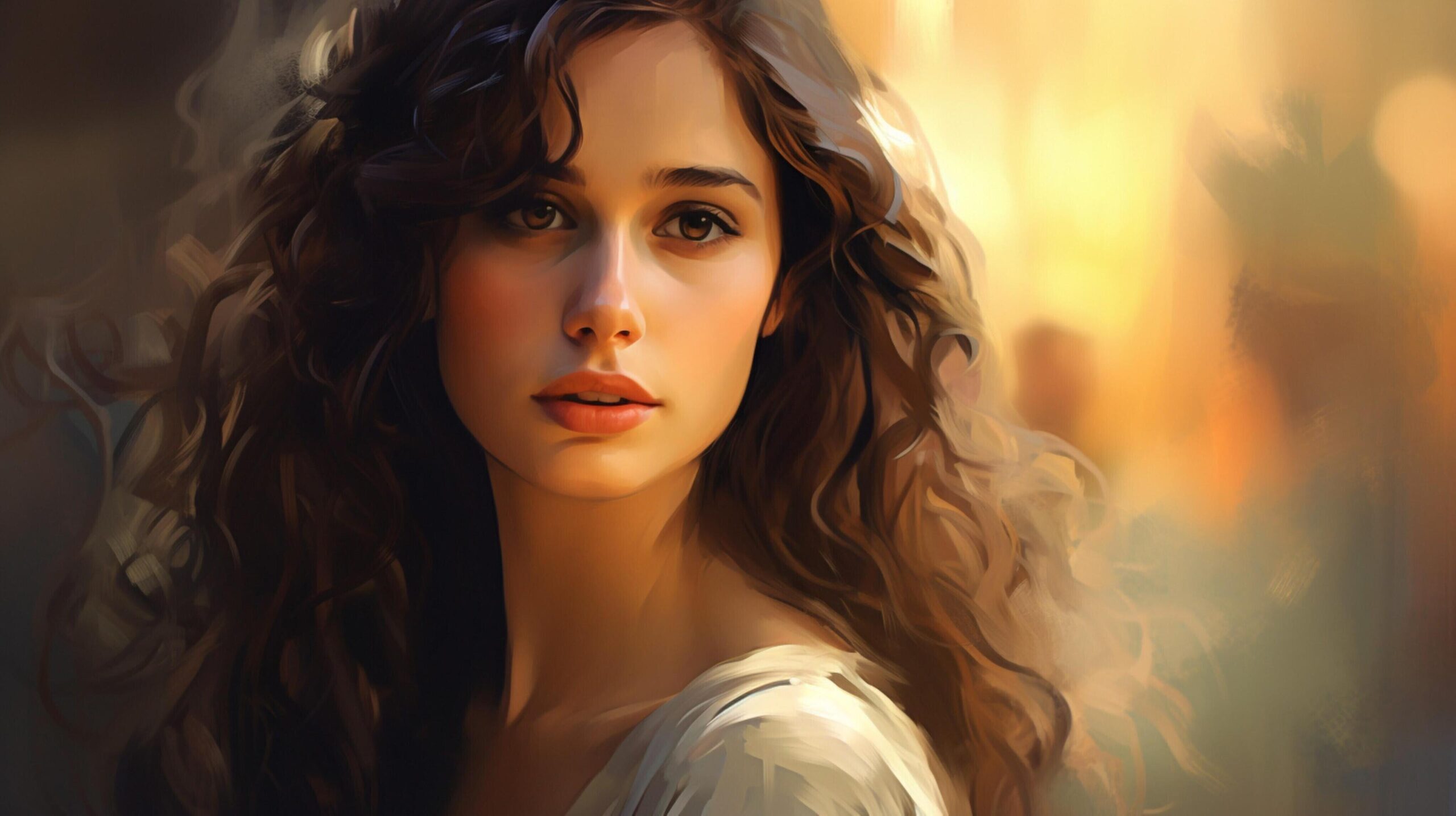 Ai-generated-oil-painting-portrait-background-free-photo