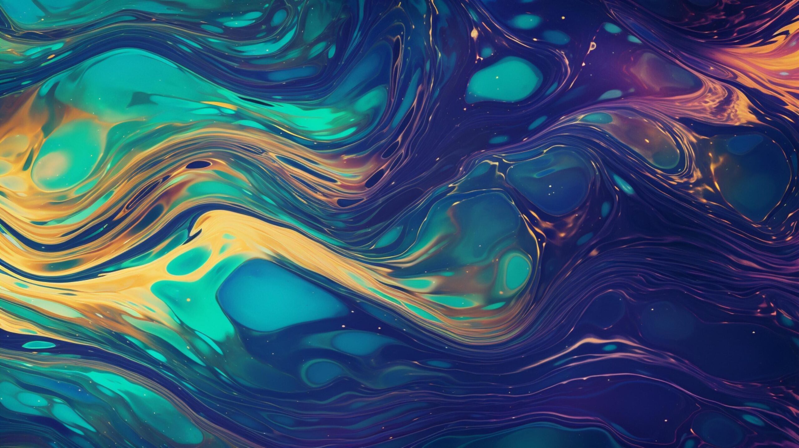 Ai-generated-oil-slick-water-patterns-background-free-photo