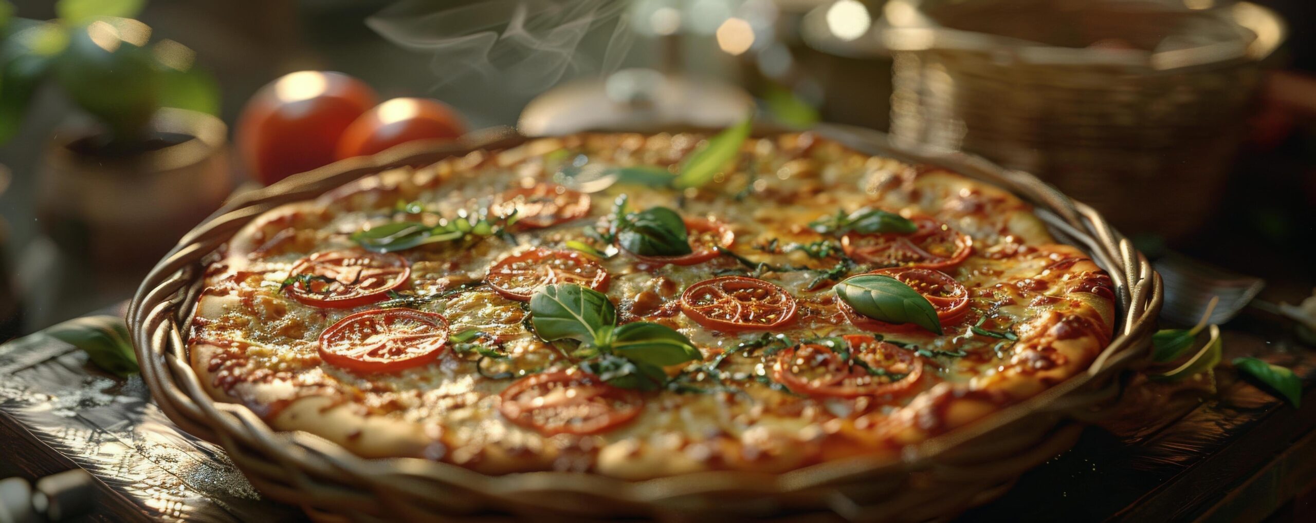 Ai-generated-pizza-on-wooden-table-free-photo