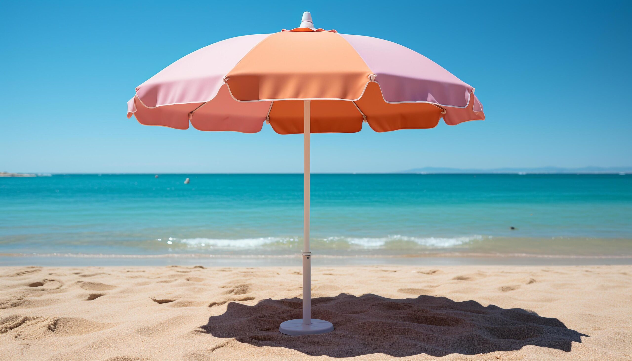 Ai-generated-relaxing-vacations-on-the-tropical-coastline-sand-and-sun-generated-by-ai-free-photo