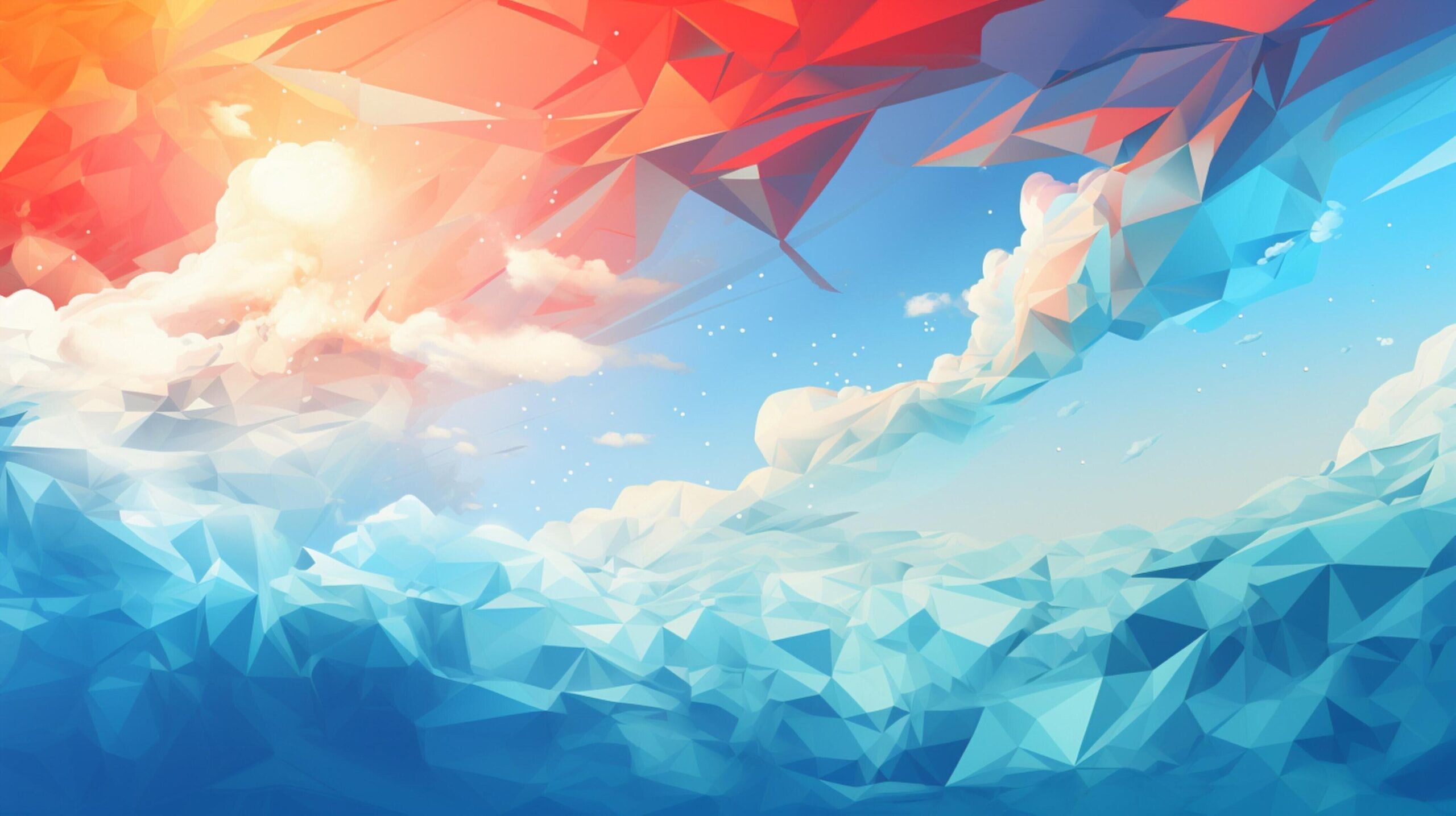 Ai-generated-sky-with-abstract-dadaism-background-free-photo