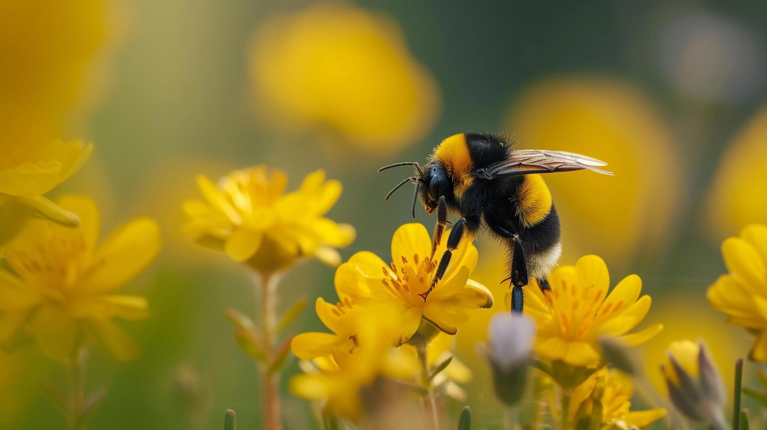 Ai-generated-springtime-wildlife-animals-and-birds-enjoying-the-return-of-warmer-weather-background-image-generative-ai-free-photo