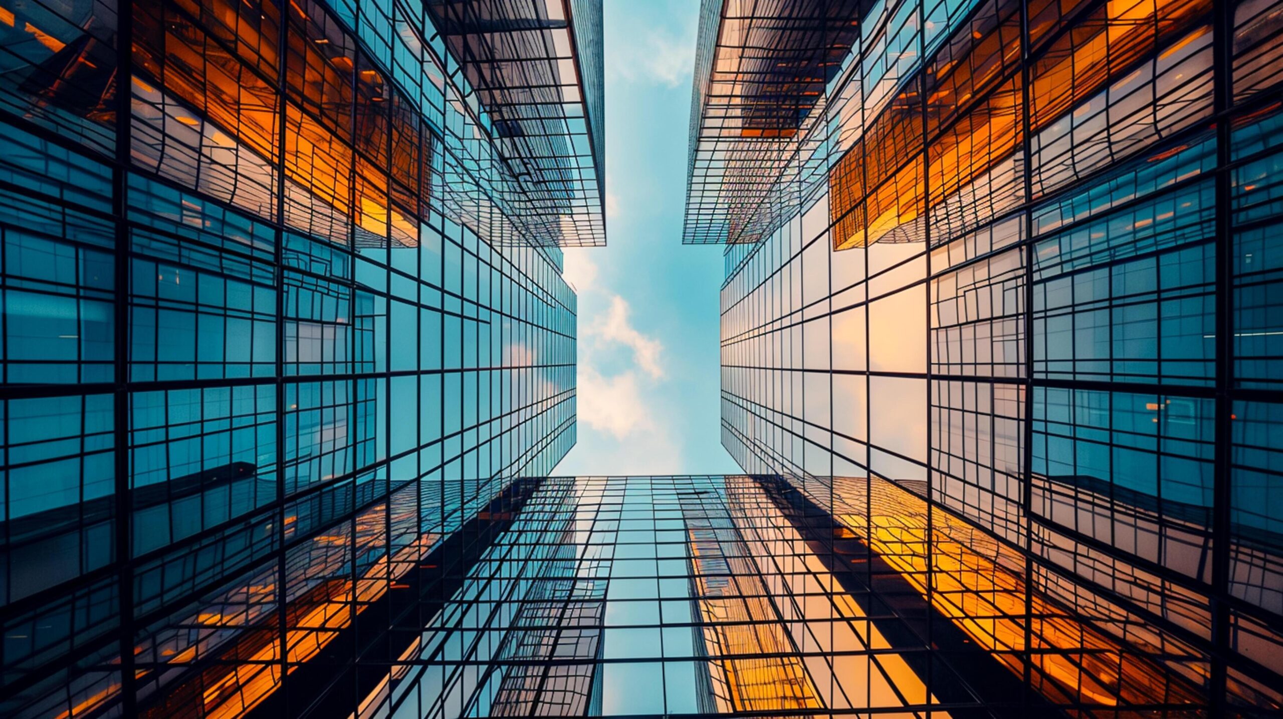 Ai-generated-view-light-architecture-reflective-glass-that-mirrors-the-surrounding-environment-ai-generated-free-photo