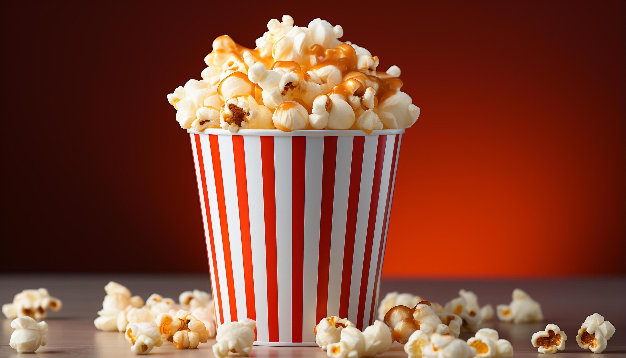 Ai-generated-watching-movie-eating-popcorn-drinking-soda-enjoying-the-show-generated-by-ai-free-photo