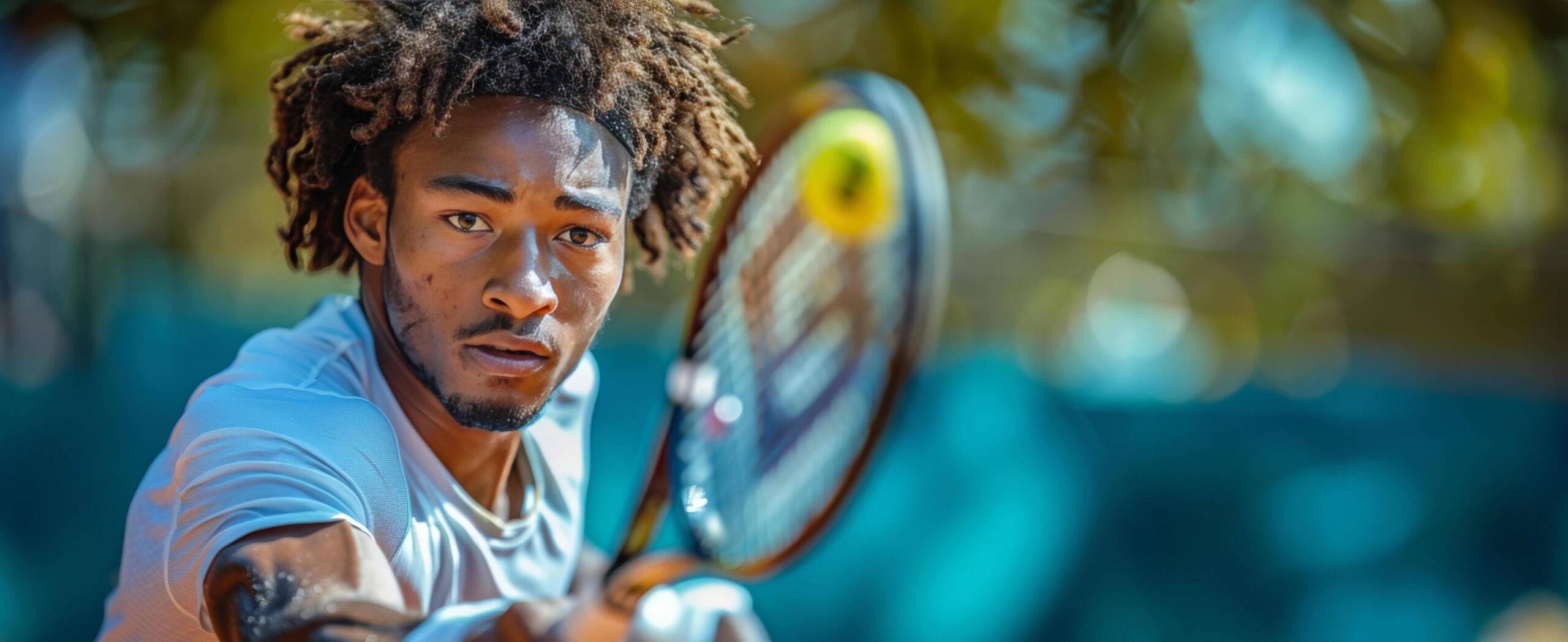 Ai-generated-woman-holding-tennis-racquet-on-tennis-court-free-photo