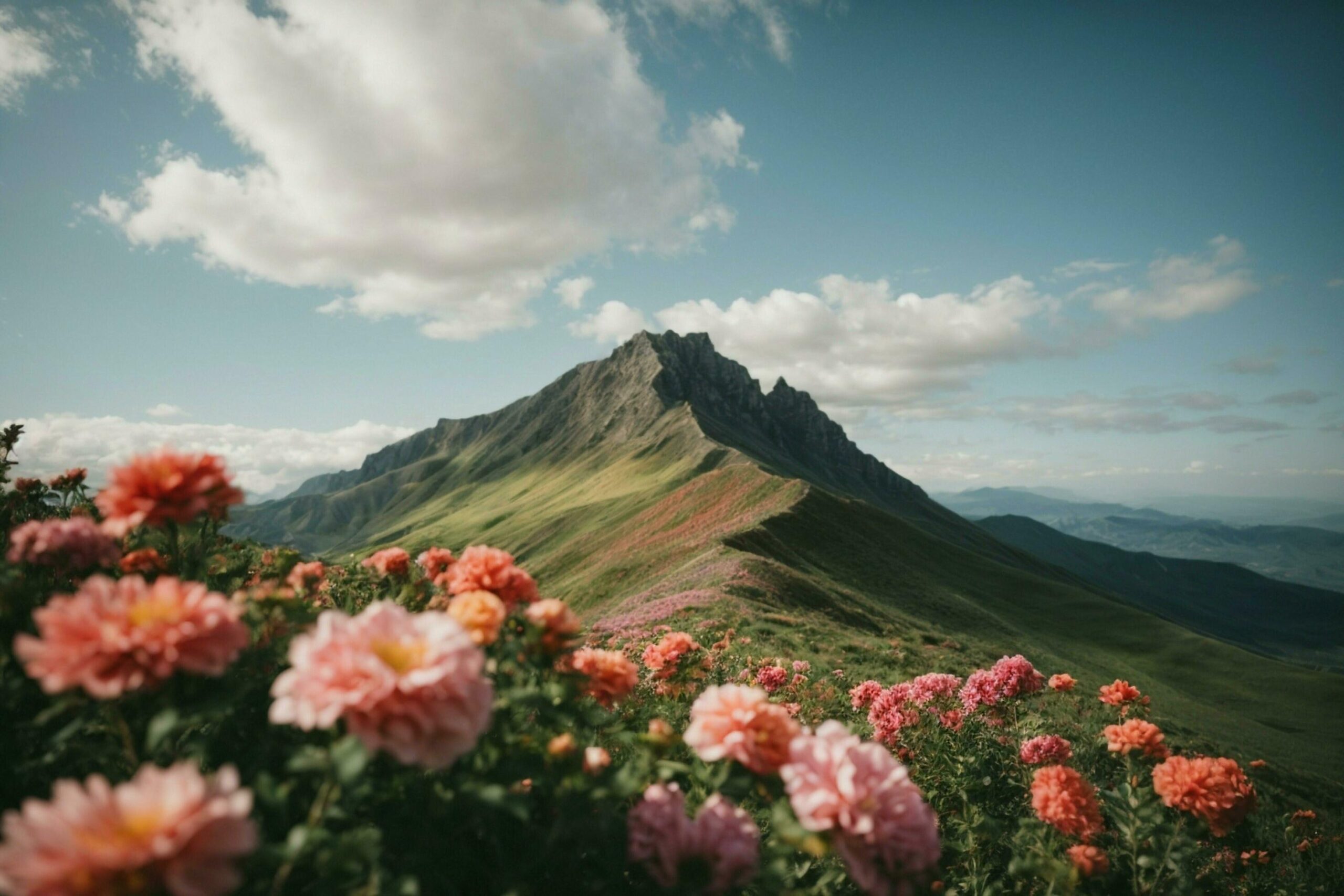 Flower-garden-generated-ai-free-photo