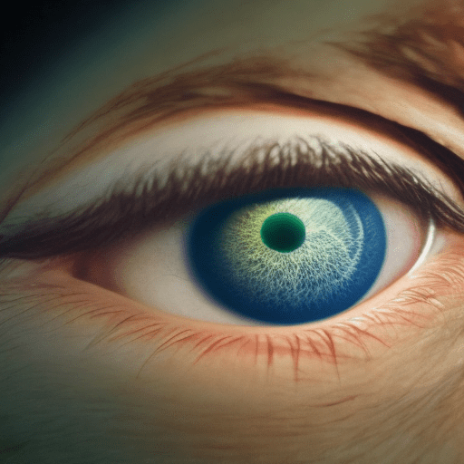 Una imagen de un dos ojos sentados en un sofá dentro de una óptica leyendo un libro.