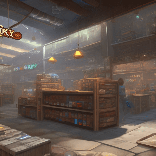 Draw what playerok will look like in reality - the best marketplace for gaming goods and services, 8k, high quality
