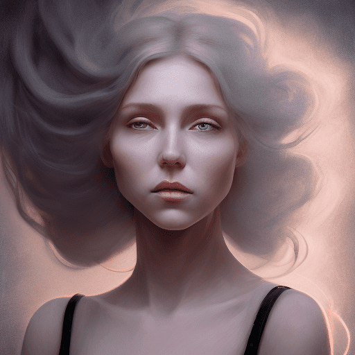 A 40 years old woman poses in a black dress, in the style of soft edges and atmospheric effects, romanesque, pop inspo, michael malm, close-up shots, the blue rider, warmcore --ar 1:2 --stylize 750 --v 6