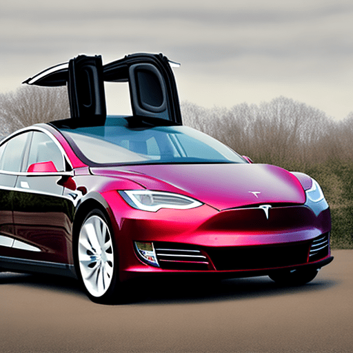 Cool tesla car