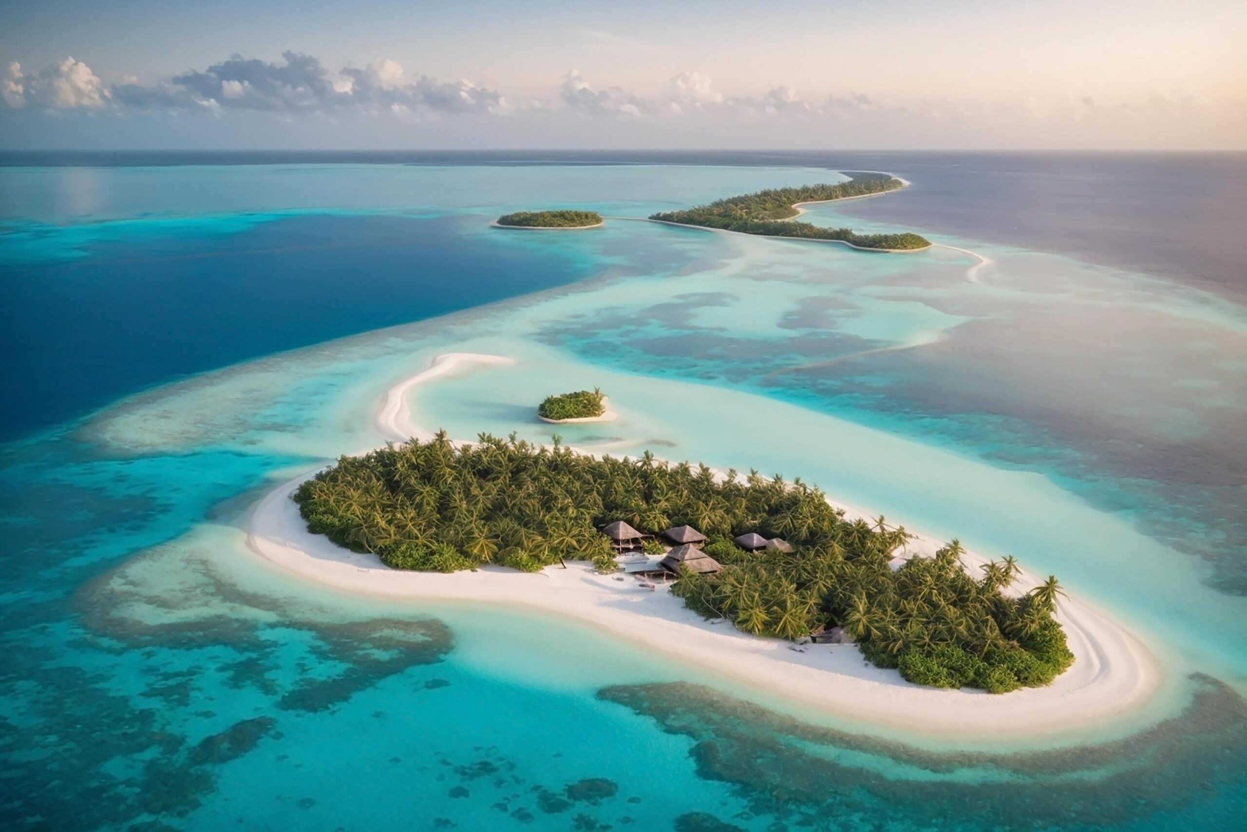 The-pristine-beauty-of-the-maldives-at-golden-hour-generative-ai-free-photo