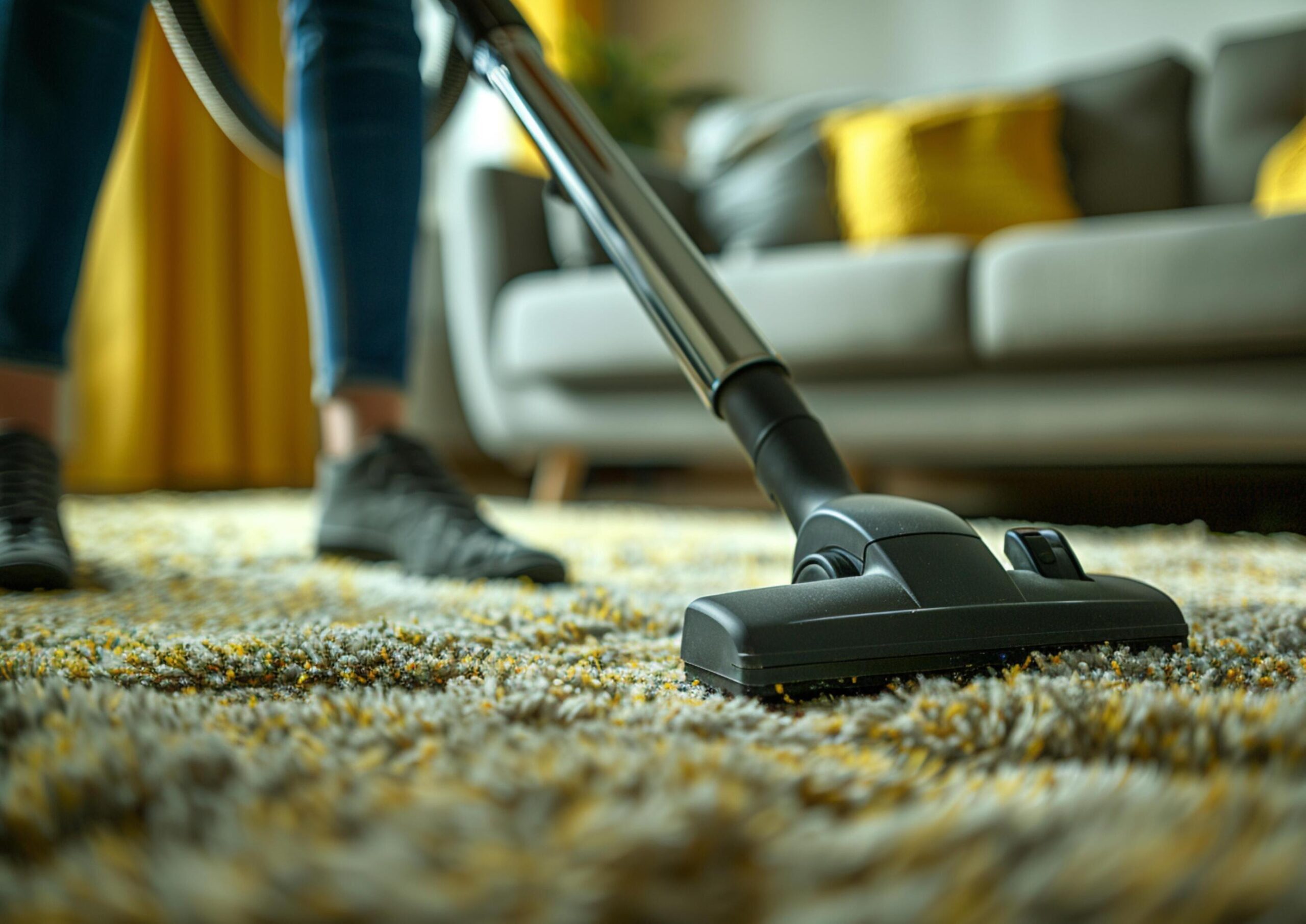 Woman-cleaning-with-vacuum-cleaner-carpet-in-the-living-room-at-home-generated-by-ai-free-photo
