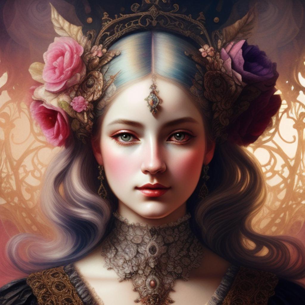 Renaissance, baroque, rococo, victorian by @ai_generated