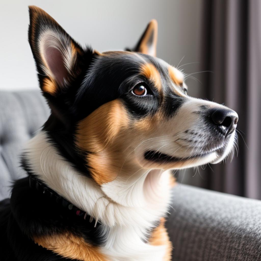 Dog by @czrh0n5f by @ai_generated