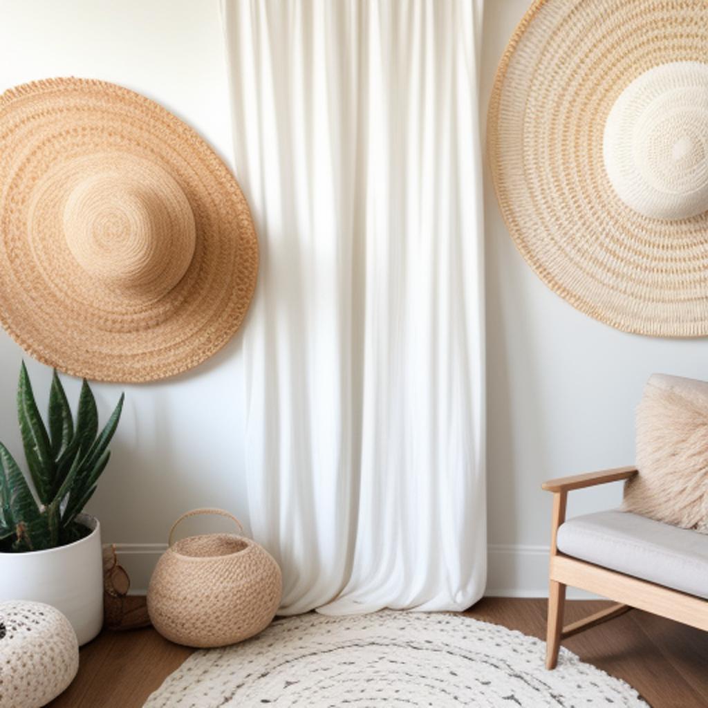 Background, white comfy boho by @ai_generated