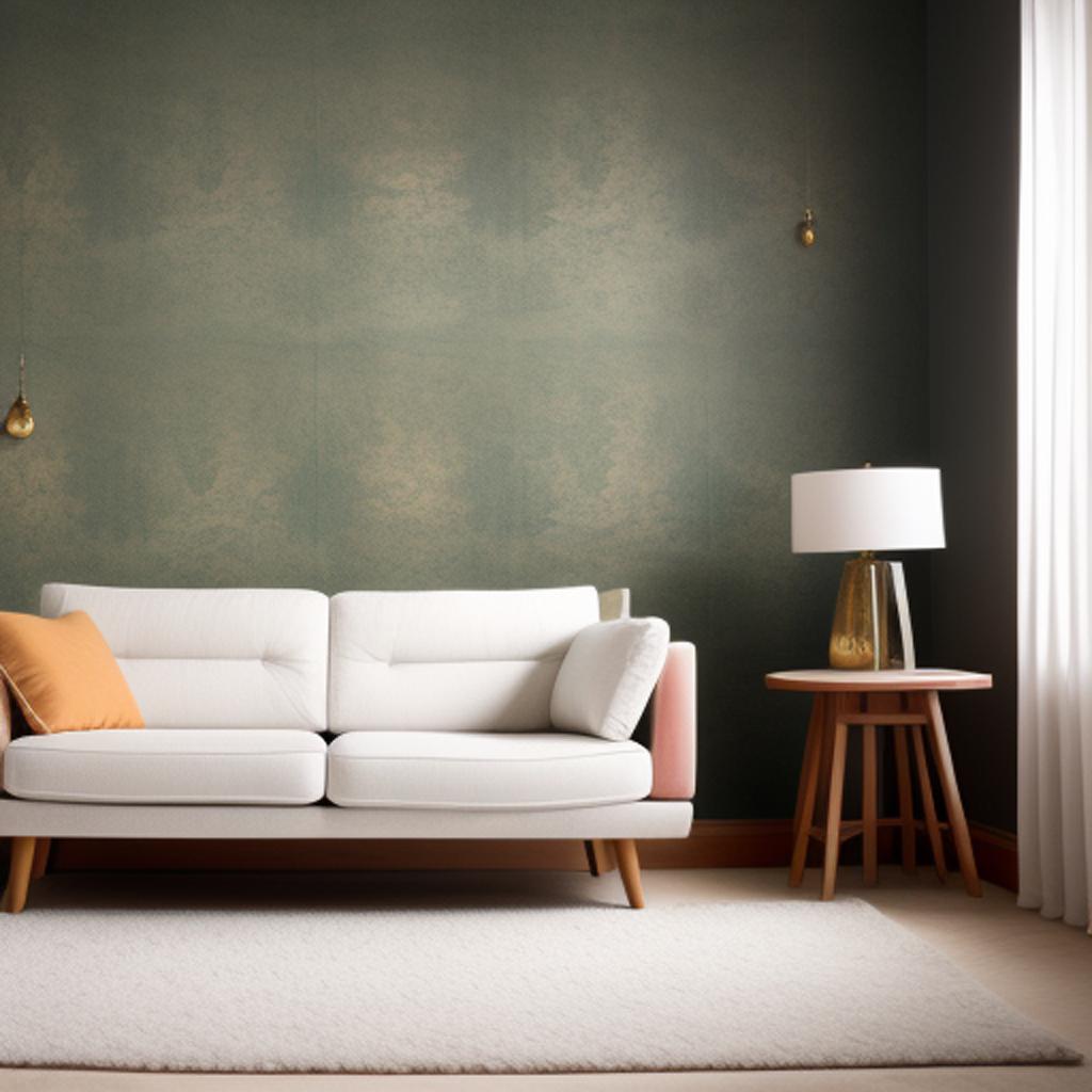 Background, sofa on bed by @ai_generated