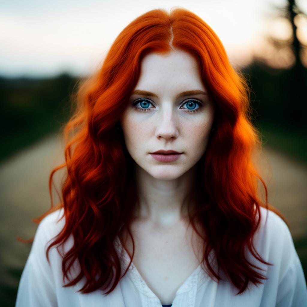 “a young, unique beautiful, by @ai_generated