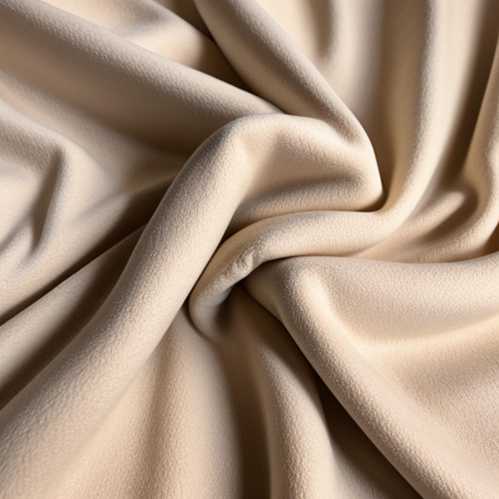 Background, beige blanket by by @ai_generated