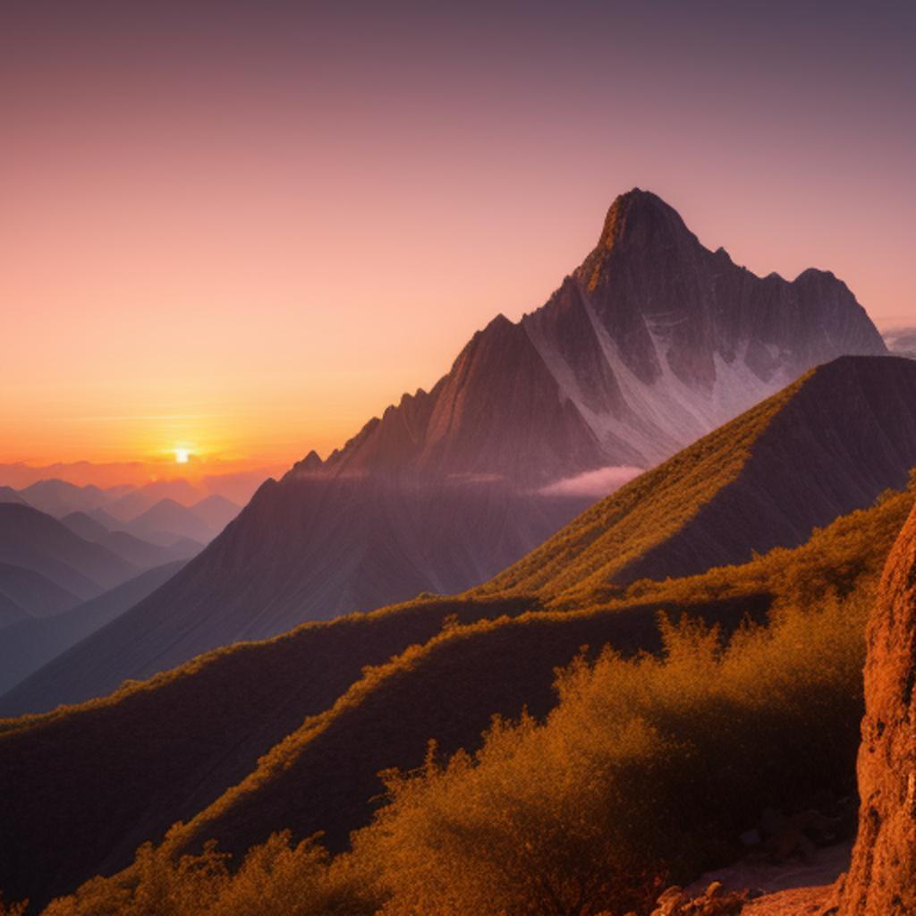 Background, beautiful mountain at by @ai_generated