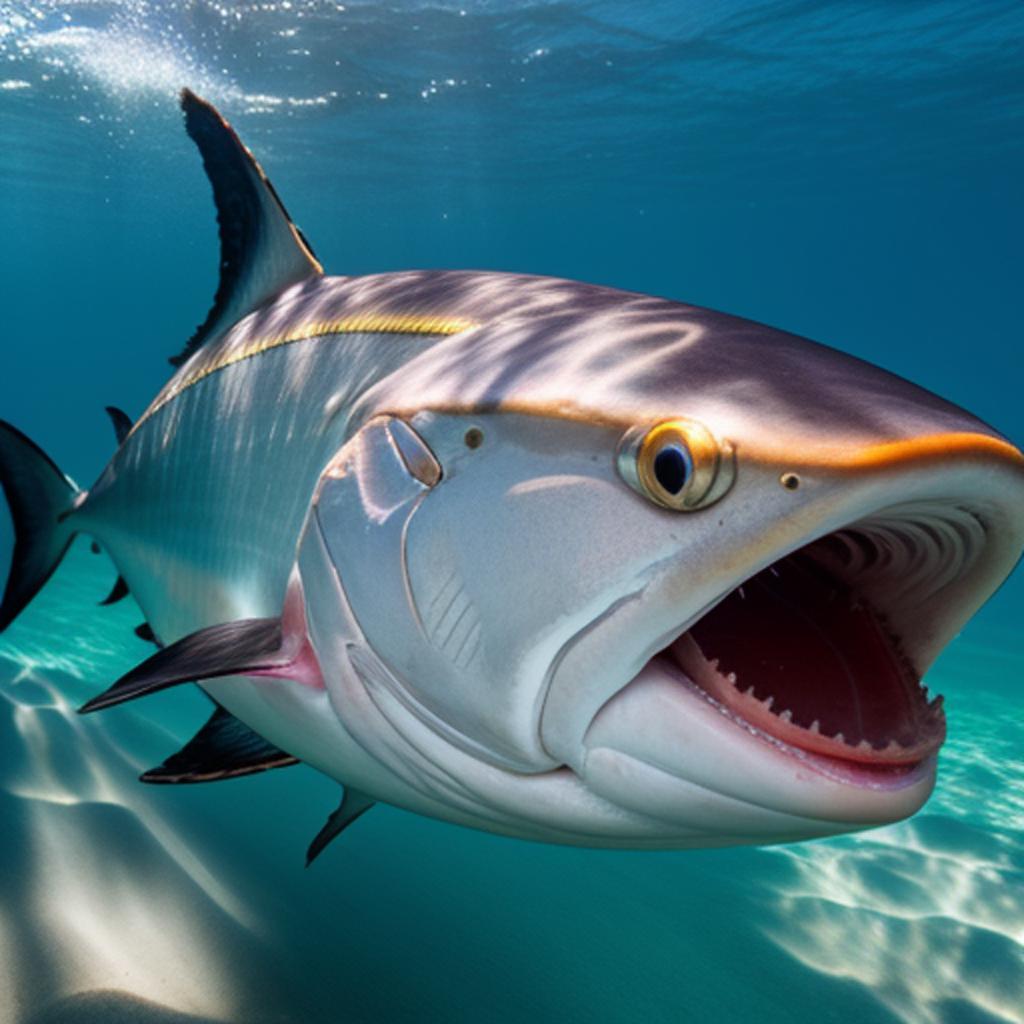Tuna swiming by @wangwei041912 by @ai_generated