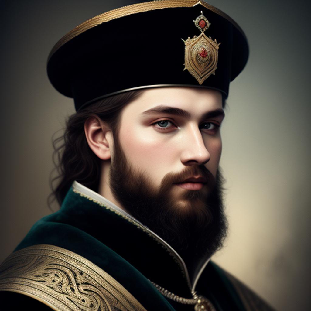 Князь ярослав мудрый брутальный by @ai_generated