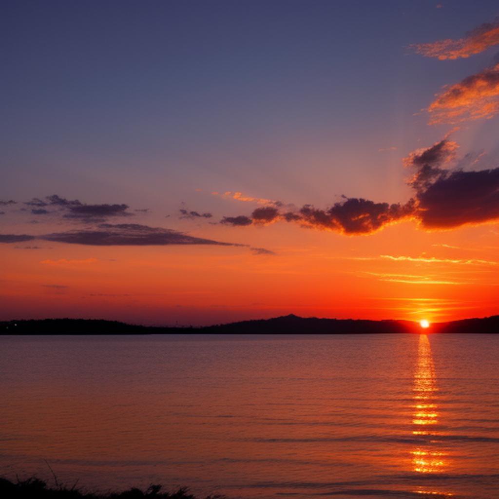 Background, sunset by @karunyajanjale by @ai_generated