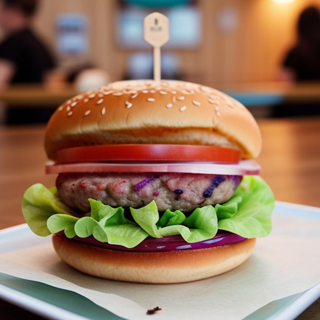 Burger photo by @webxmeta by @ai_generated