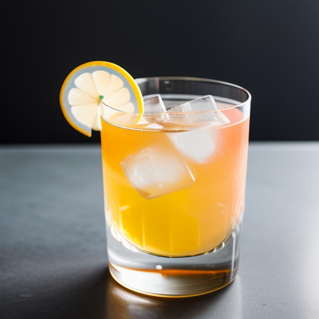Splashing cocktail drink by by @ai_generated