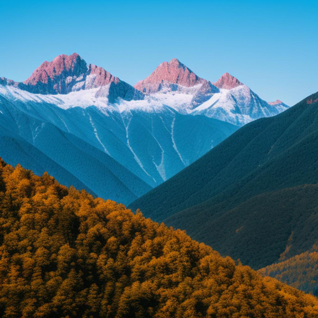 Background, mountains by @starrdesigns by @ai_generated