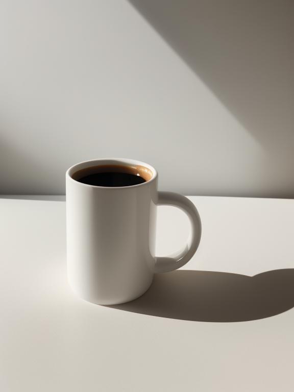 "minimalist coffee mug, sleek by @ai_generated
