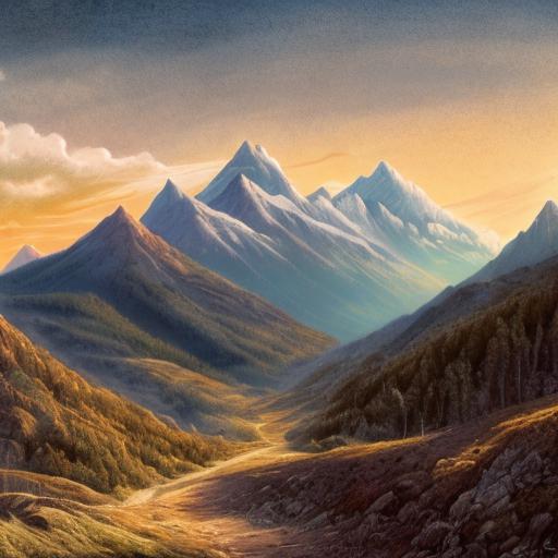 Background, mountain by @ai_generated