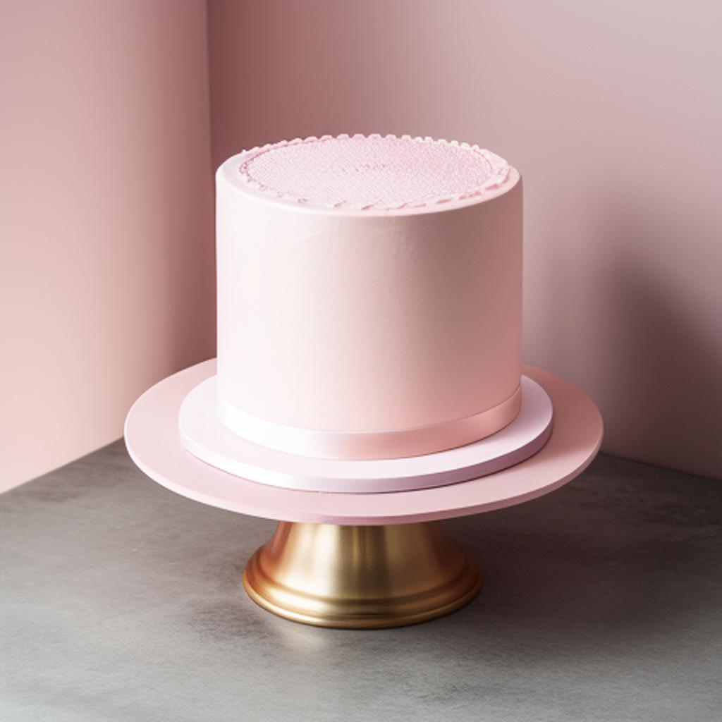 Tall light pink round by @ai_generated