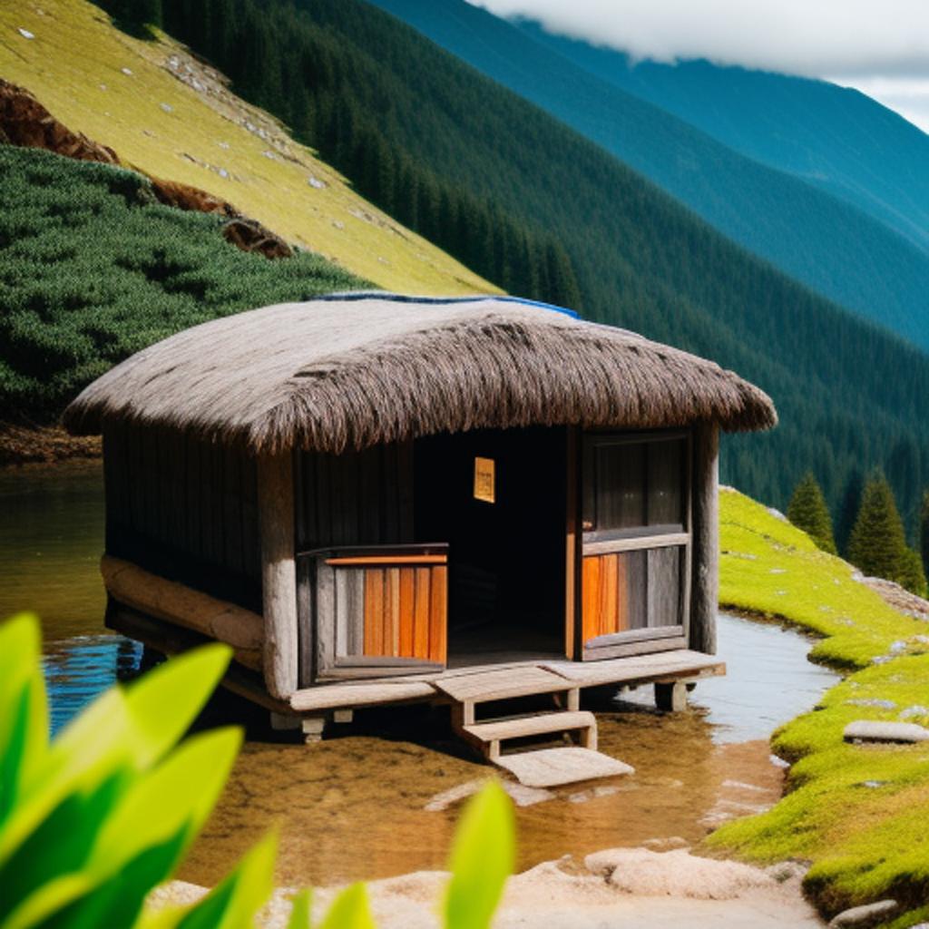 There was a hut by @ai_generated