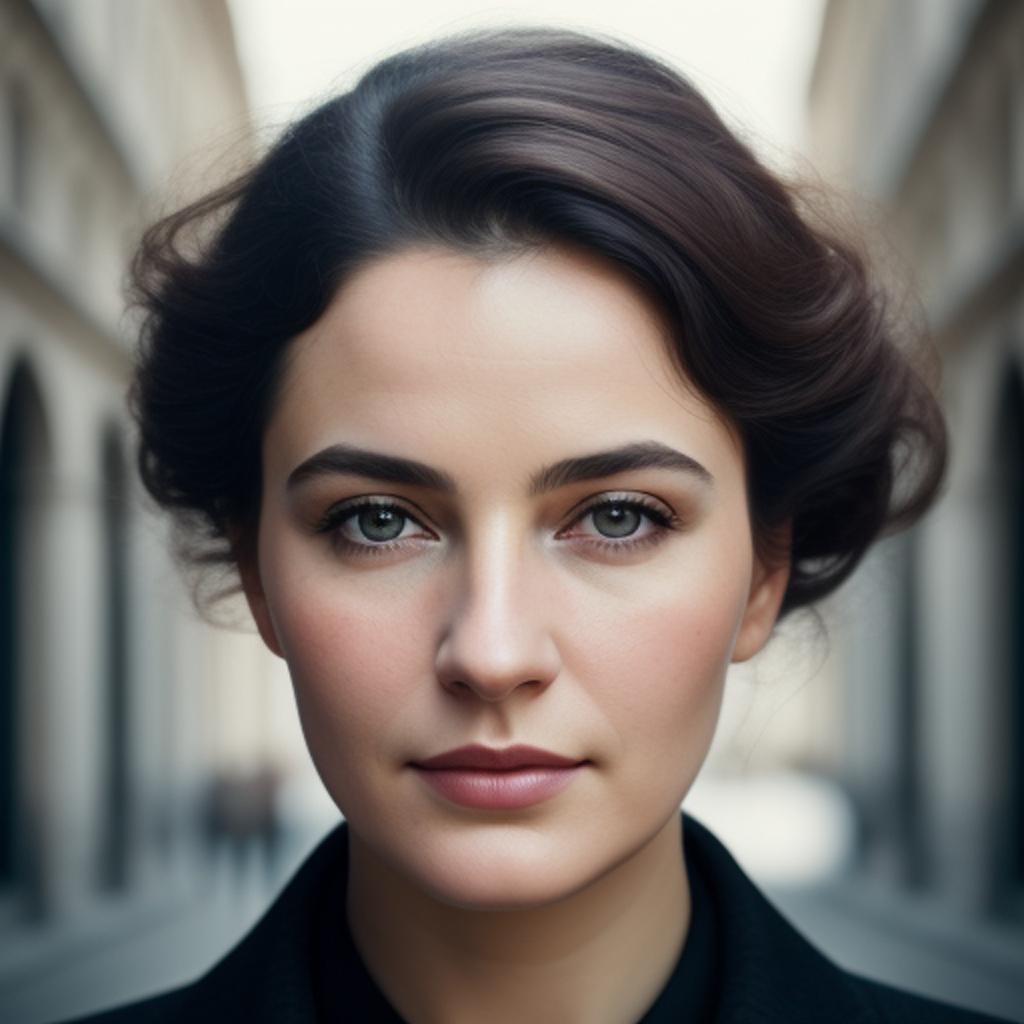 Journaliste, femme, france by by @ai_generated