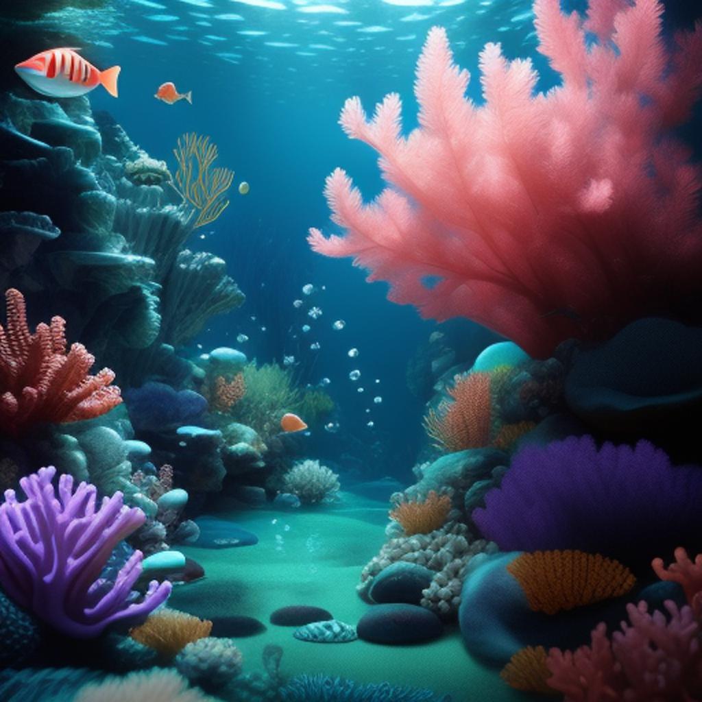 Underwater fantasy : mermaid by @ai_generated