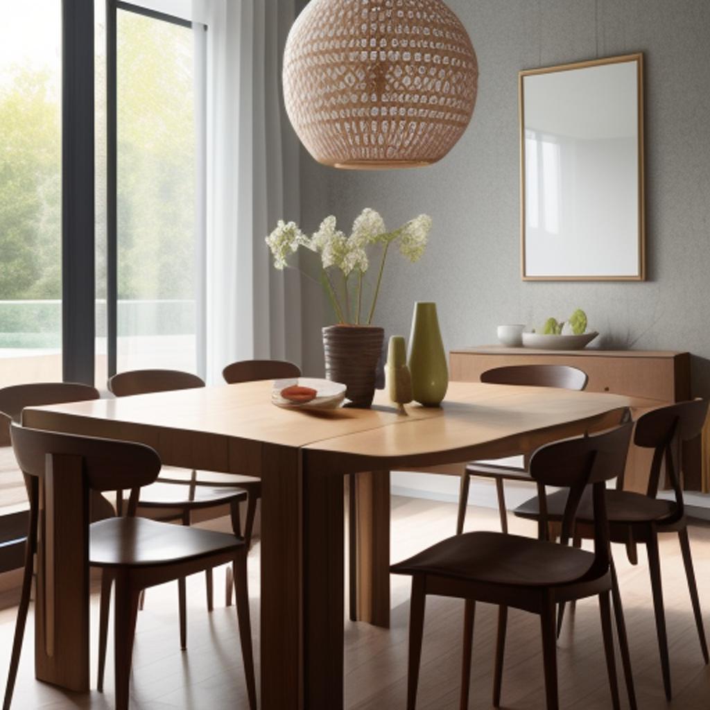 Background, dining table by by @ai_generated