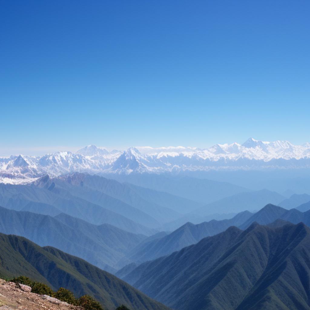 Background, on the peak by @ai_generated