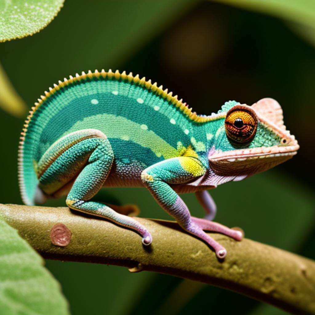 Chlamydia chameleon by @z9sqygn6 by @ai_generated
