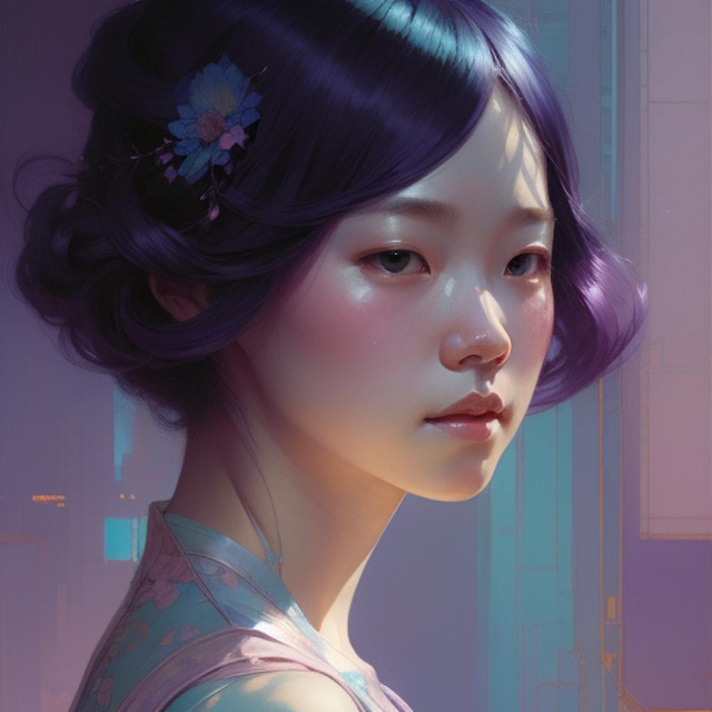 Background, dark purple, pastel by @ai_generated