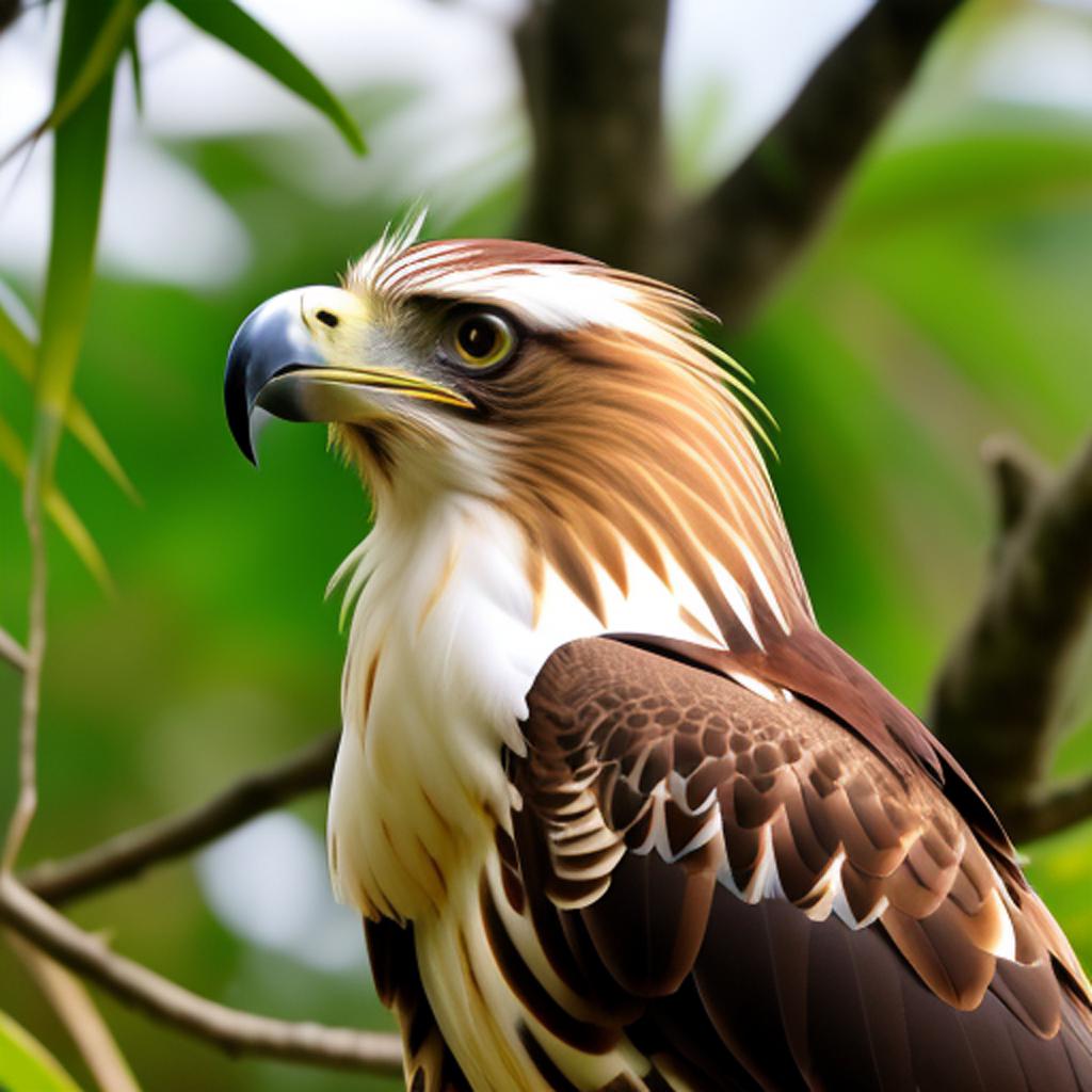 Philippine eagle father by by @ai_generated