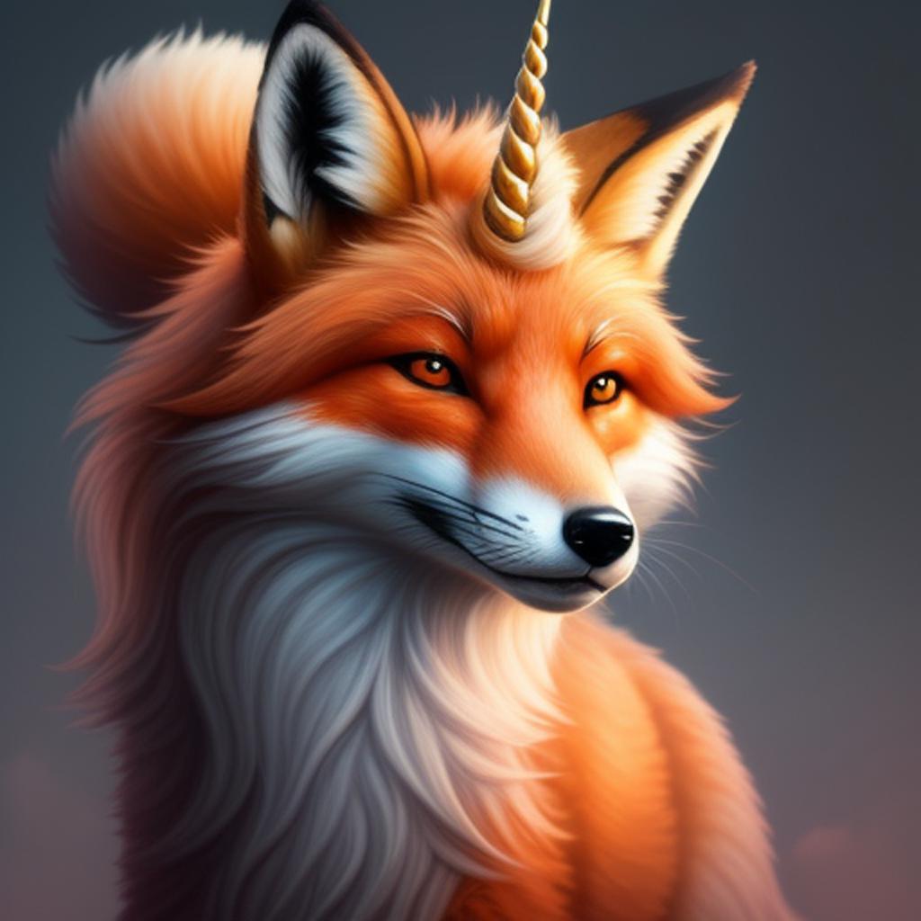 Ein fuchs mit einem by @ai_generated