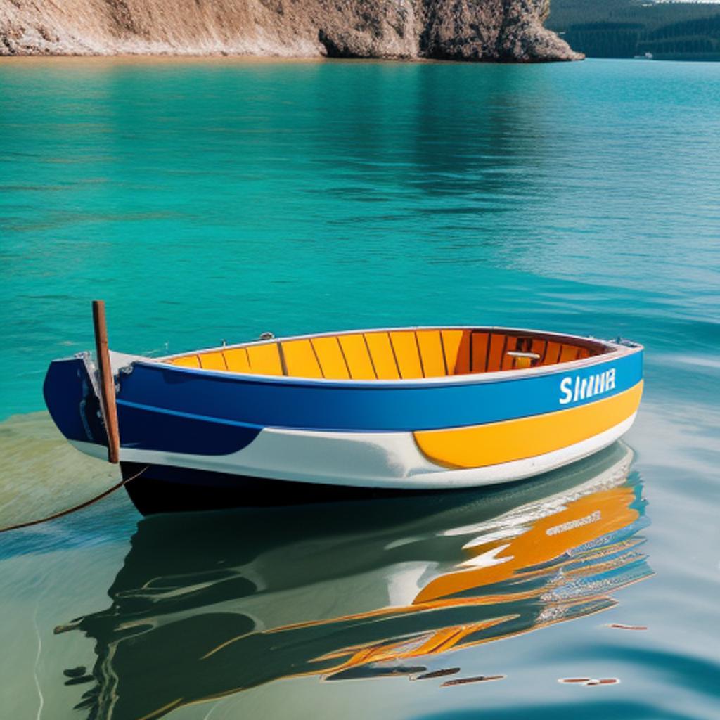 Simson schwalbe als boot by @ai_generated
