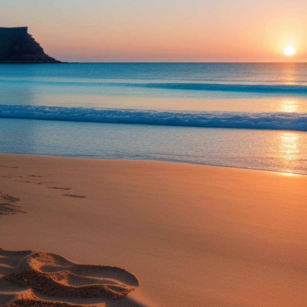 Background, rising sun on by @ai_generated