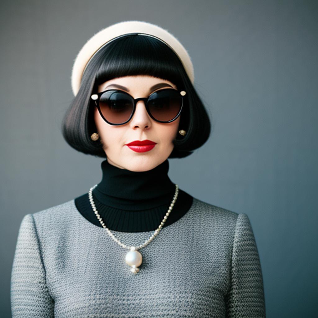 60's caucasian woman with by @ai_generated