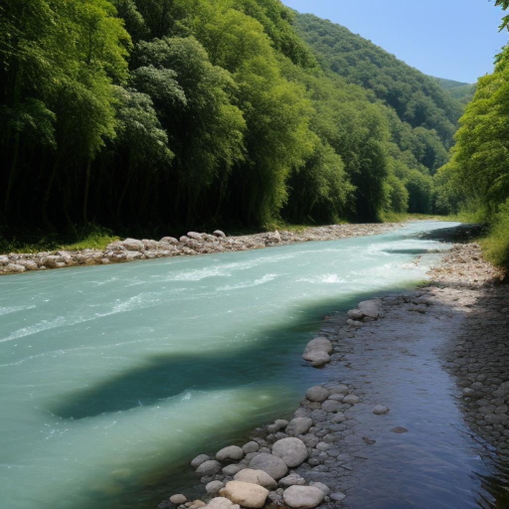 Background, river by @ennrnmfe by @ai_generated