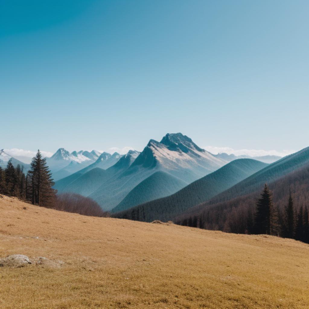 Background, mountain side by by @ai_generated